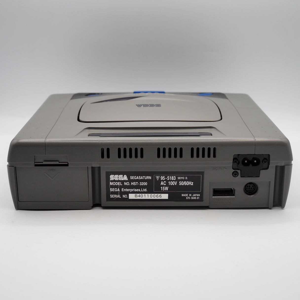 Used SEGA SATURN Console system Gray HST-3200 - Tested & Working