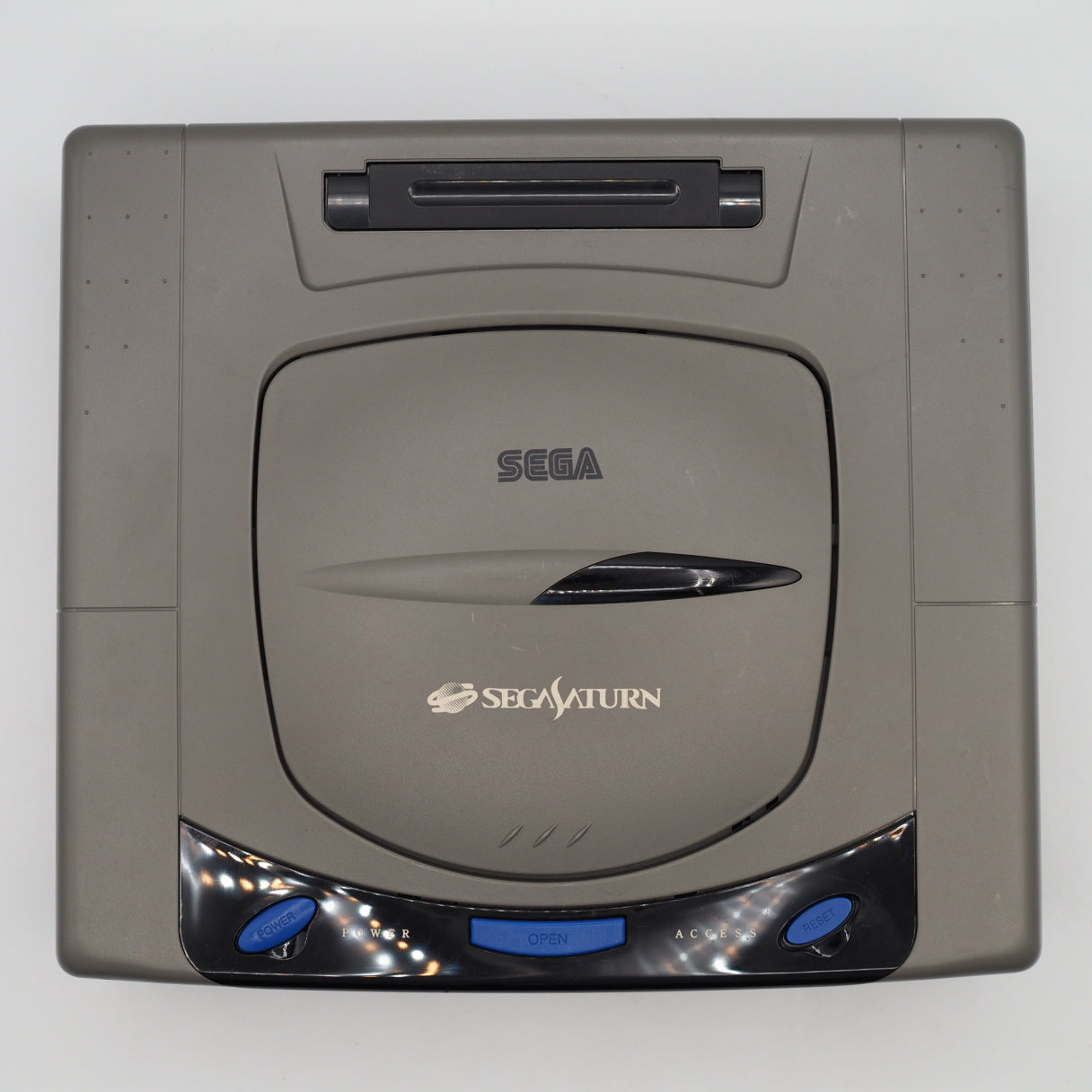 Used SEGA SATURN Console system Gray HST-3200 - Tested & Working