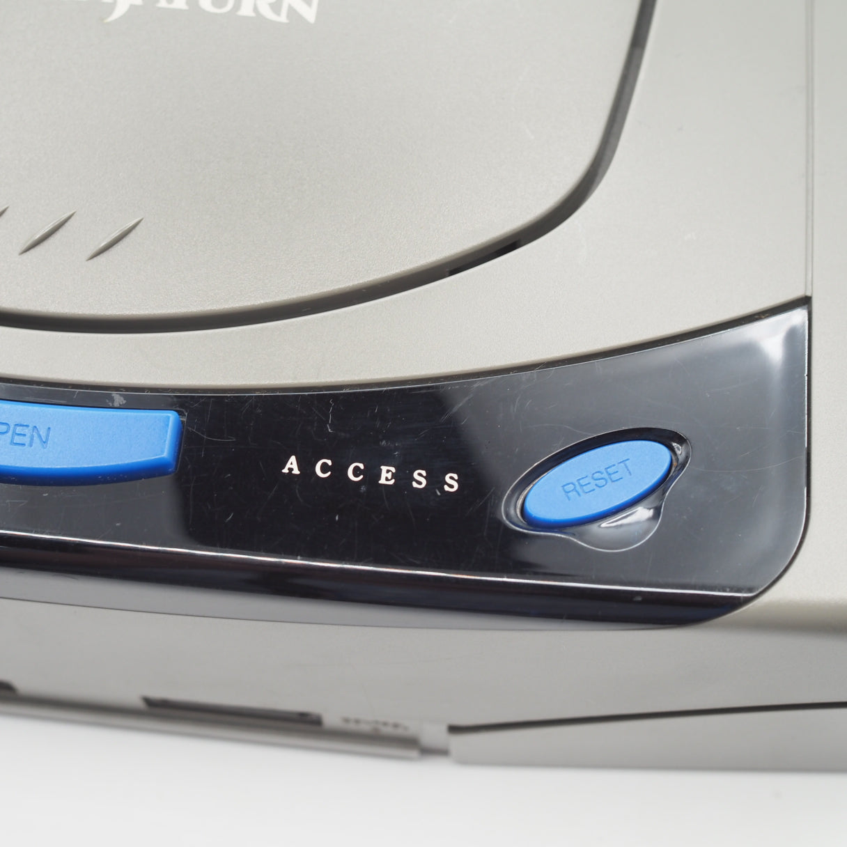 Used SEGA SATURN Console system Gray HST-3200 - Tested & Working