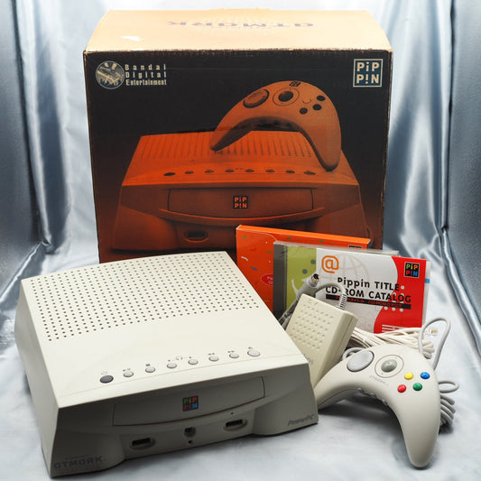 Bandai PiPPiN Atmark Console system PA-82001 Boxed + CD-ROMs SET