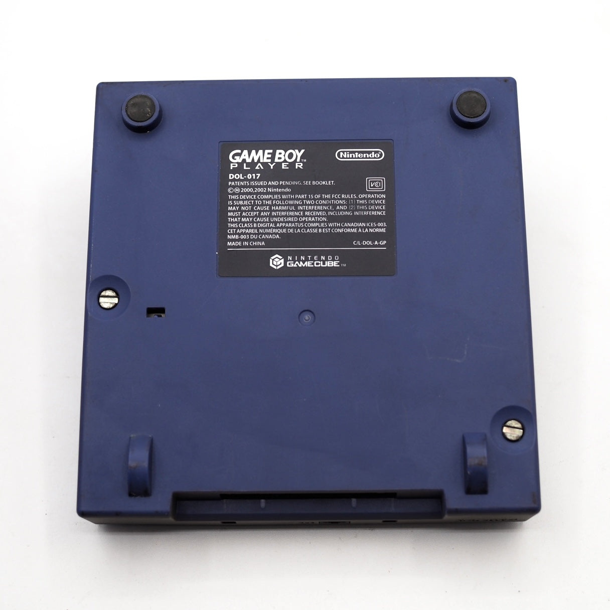 Nintendo GameCube Game Boy Player + Startup Disk Violet NTSC-J Tested