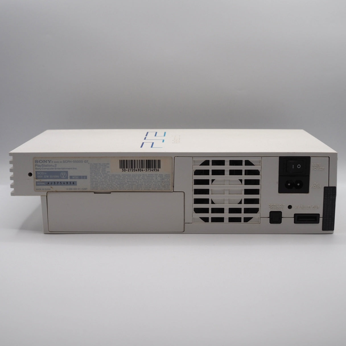 Used PS2 Console system SCPH-55000 GT [White] [NTSC-J] - Tested & Working