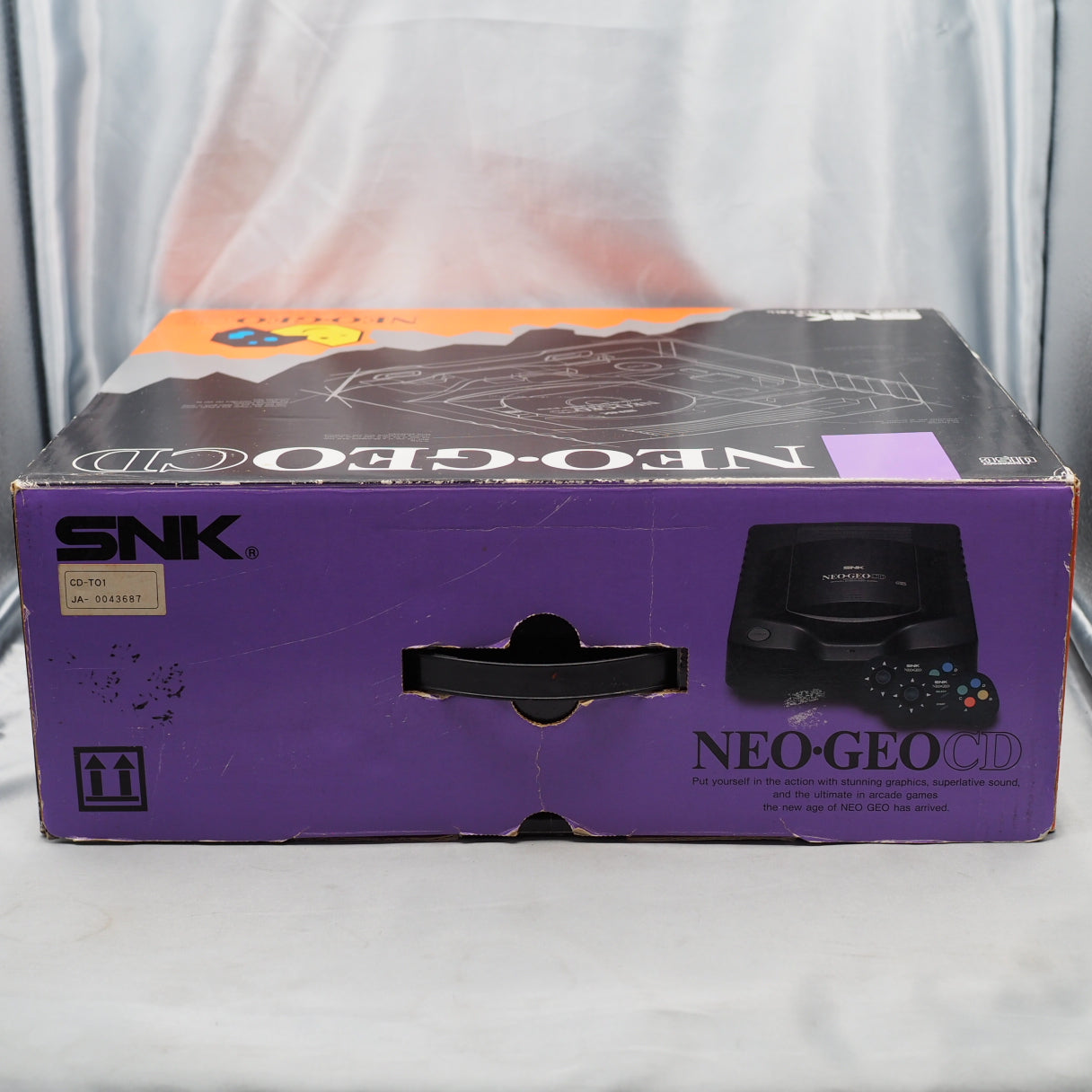 Neo Geo CD Console System CD-T01 Used Tested 1 Controller Boxed NTSC-J