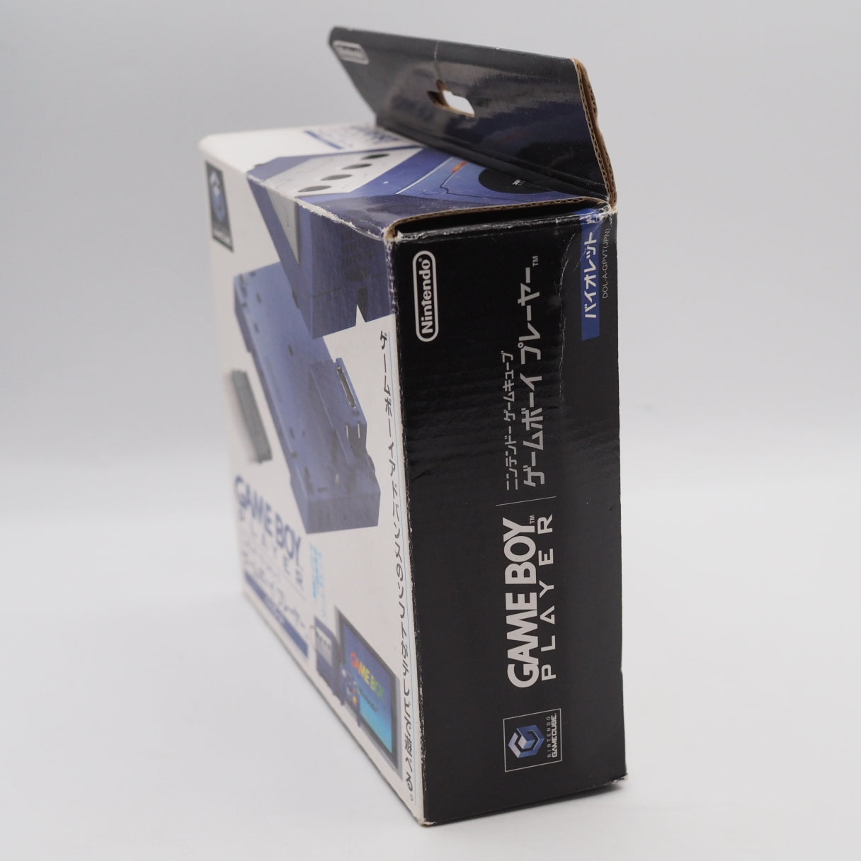 Nintendo GameCube Game Boy Player + Startup Disk Violet NTSC-J Tested