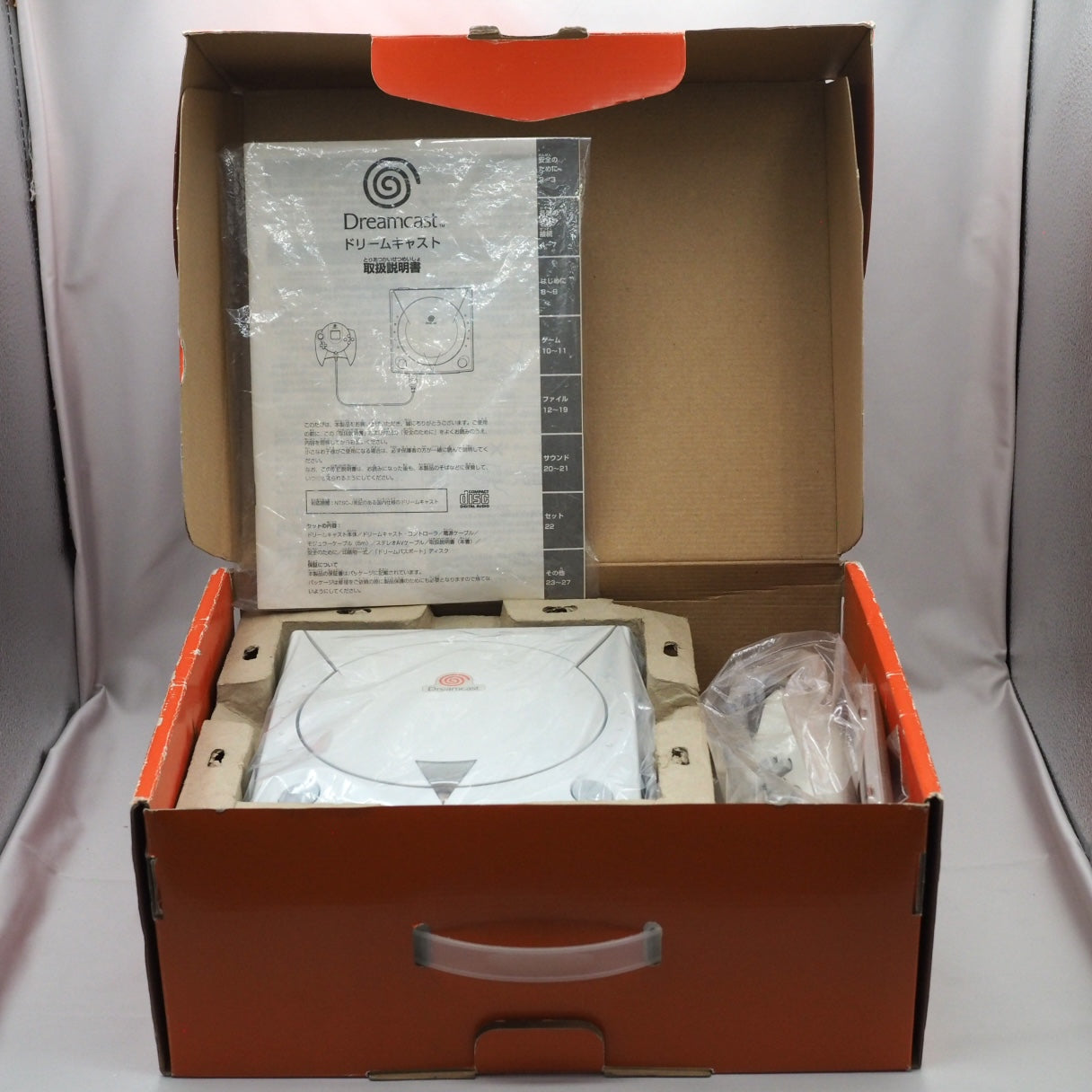 Used SEGA Dreamcast Console system HKT-3000 Boxed [NTSC-J] + Sega Rally - Tested & Working