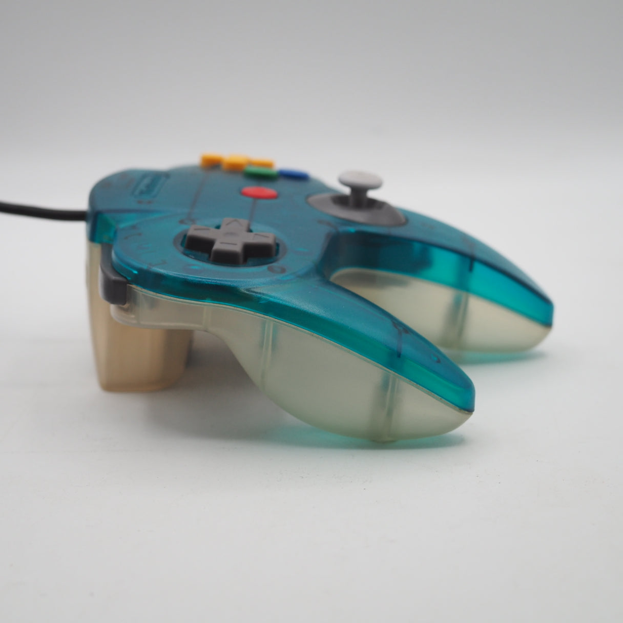 Used Nintendo 64 CONTROLLER CLEAR BLUE NUS-005 (Official Control Pad) Boxed - Tested & Working