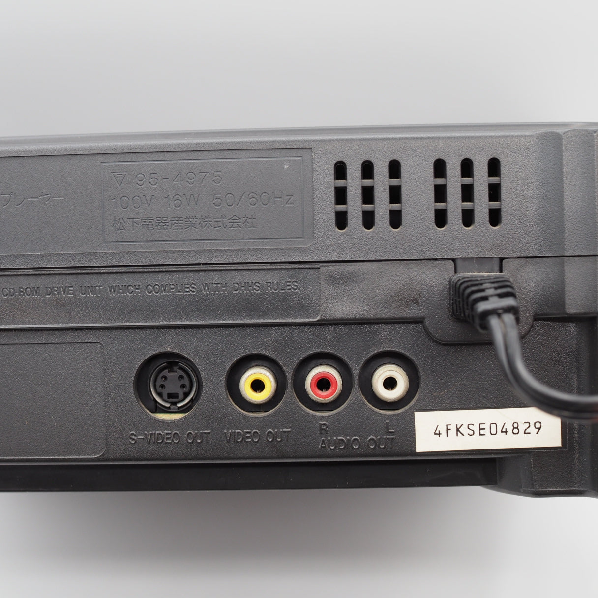 Used Panasonic 3DO REAL FZ-1 Console system 2 Controller - Tested & Working