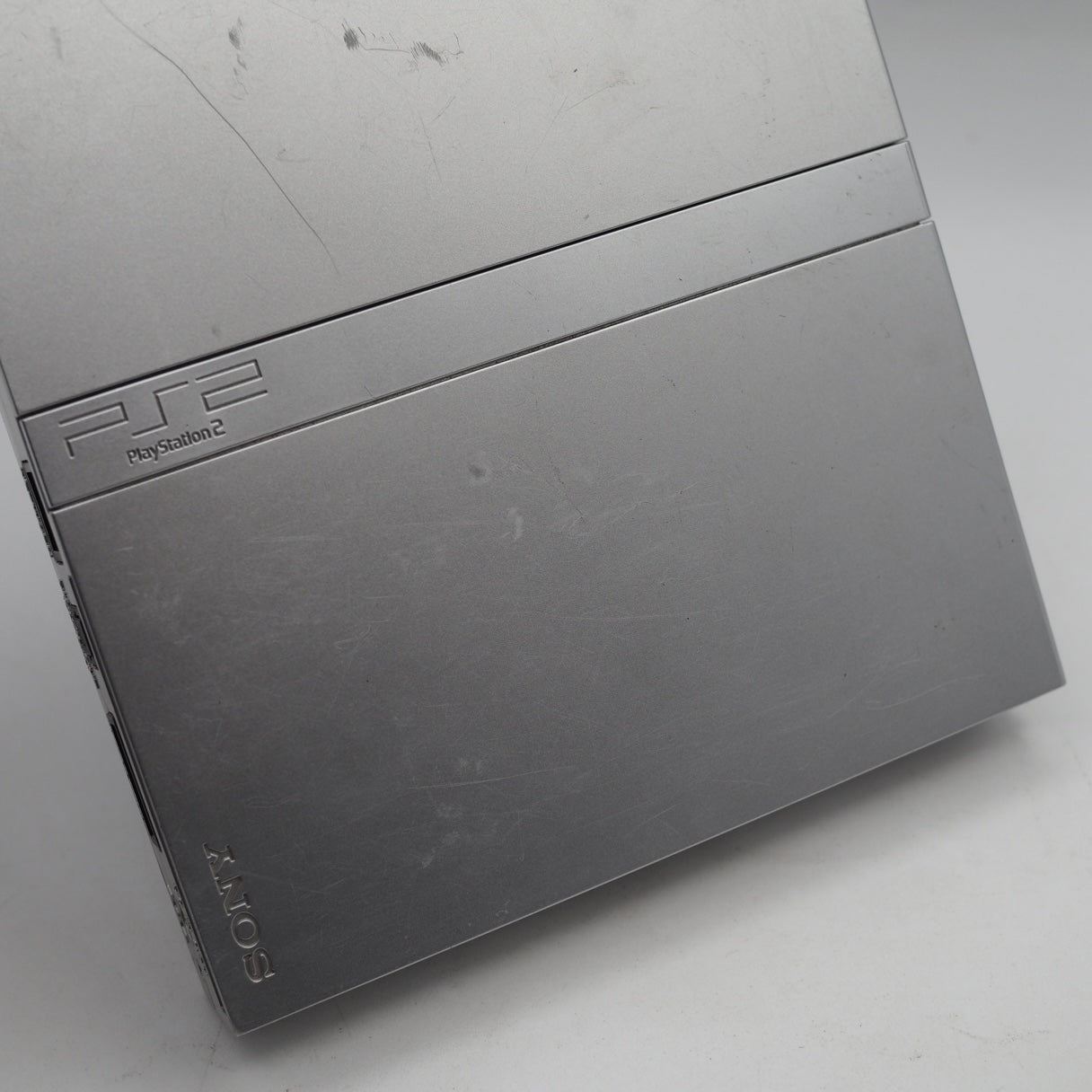 Used PS2 Slim Console system SCPH-75000SSS Satin Silver [NTSC-J] - Tested & Working