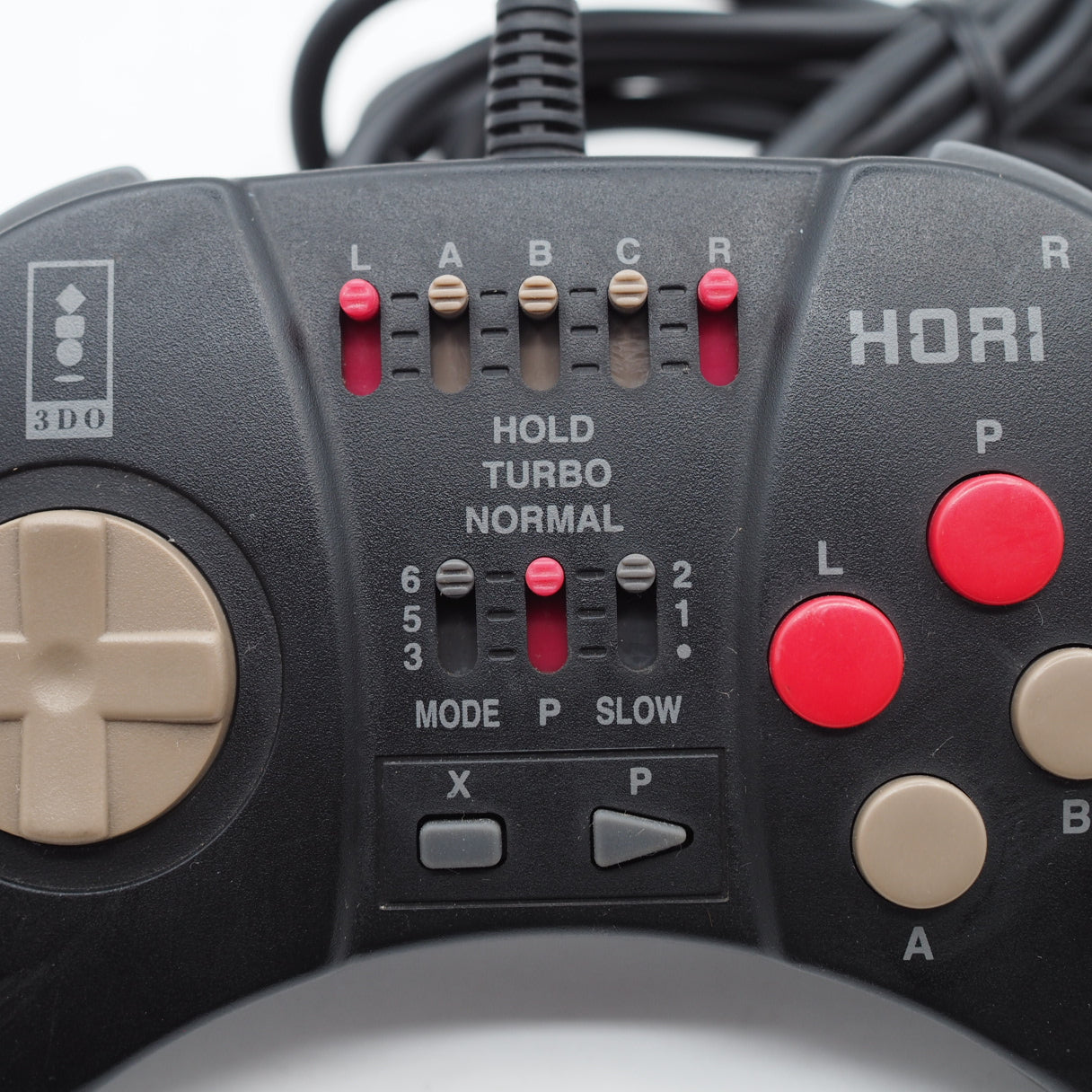 Used HORI FIGHTING COMMANDER REAL 6-Button Controller for 3DO - Tested & Working