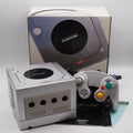 Used Nintendo GameCube Console System DOL-001 Silver Boxed [NTSC-J, NTSC-U/C] [Modified] - Tested & Working