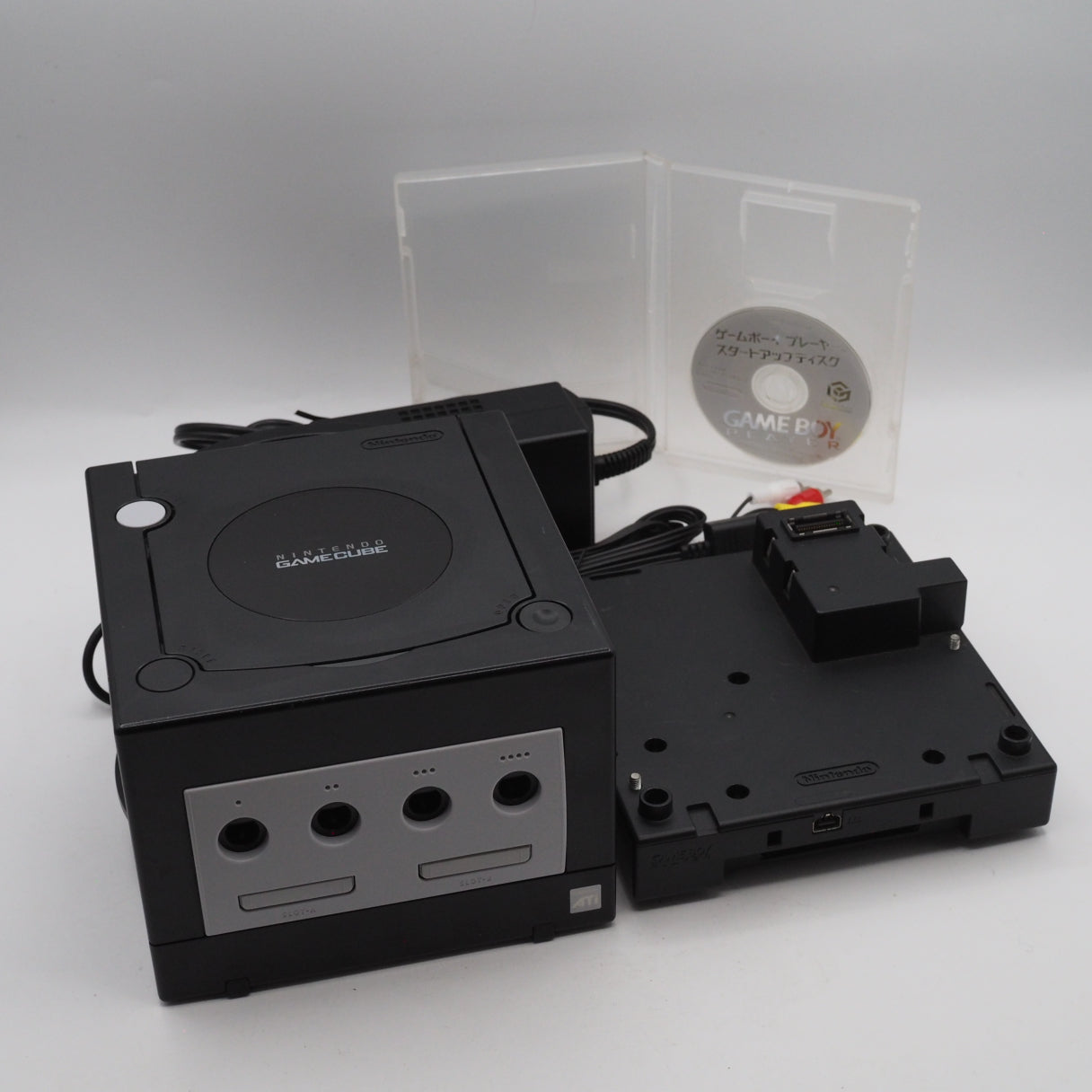 Nintendo GameCube Console System Black NTSC-J / NTSC-U/S Tested - Choose Your Bundle