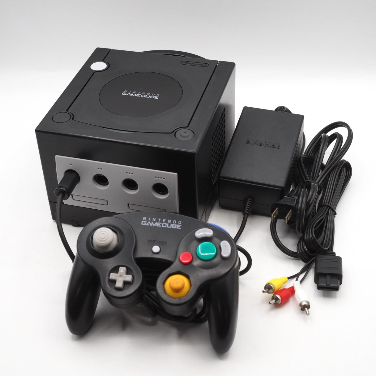 Nintendo GameCube Console System Black NTSC-J / NTSC-U/S Tested - Choose Your Bundle