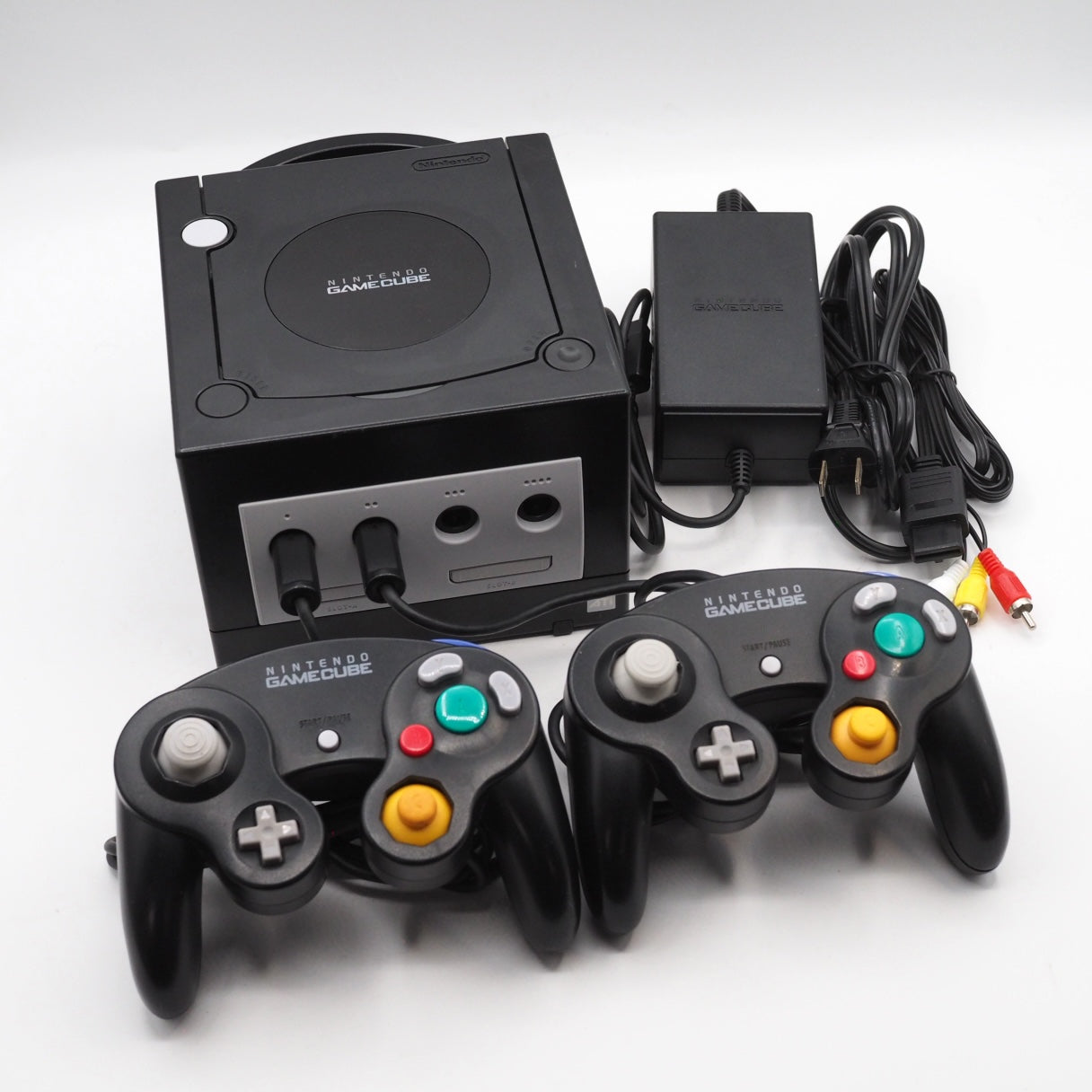 Nintendo GameCube Console System Black NTSC-J / NTSC-U/S Tested - Choose Your Bundle
