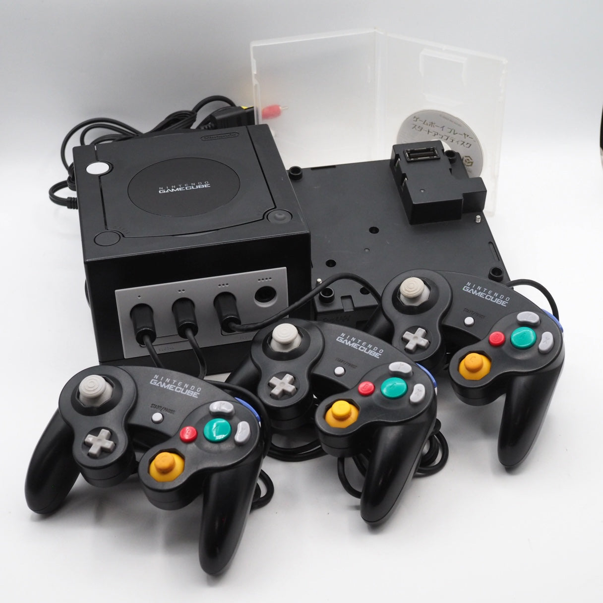 Nintendo GameCube Console System Black NTSC-J / NTSC-U/S Tested - Choose Your Bundle