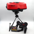 Used VIRTUAL BOY Nintendo 3D Display Game System + TOBIDASE PANIBON Bomberman Cartridge Only SET - Tested & Working