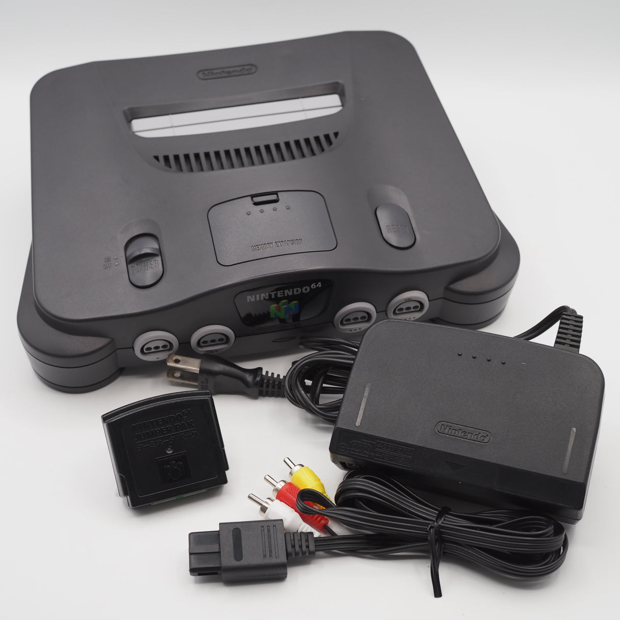 Used Nintendo 64 Console System NUS-001 Black NTSC-J / NTSC-U/C - Select Controller & Bundle — Nintendo | Enjoy Game Japan – Japanese retro console – Enjoy Game Japan