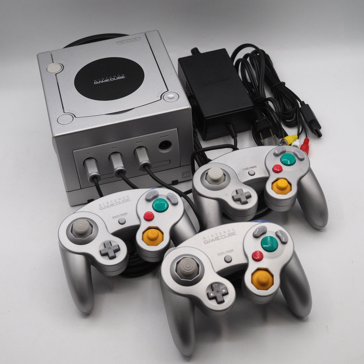 Nintendo GameCube Console System Silver NTSC-J / NTSC-U/S Tested - Choose Your Bundle — Nintendo | Enjoy Game Japan – Japanese retro console – Enjoy Game Japan