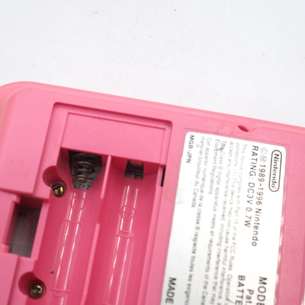 Used Nintendo GAMEBOY Pocket Pink Console MGB-001 Boxed - Tested & Working — Nintendo | Enjoy Game Japan
