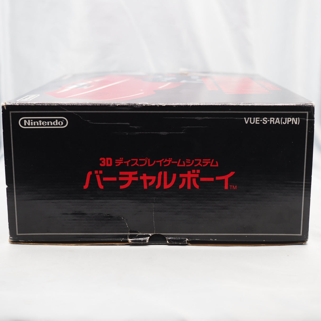 Used VIRTUAL BOY Nintendo 3D Display Game System Boxed W/ AC Adapter + AC adapter tap + 4 Games SET - Tested & Working