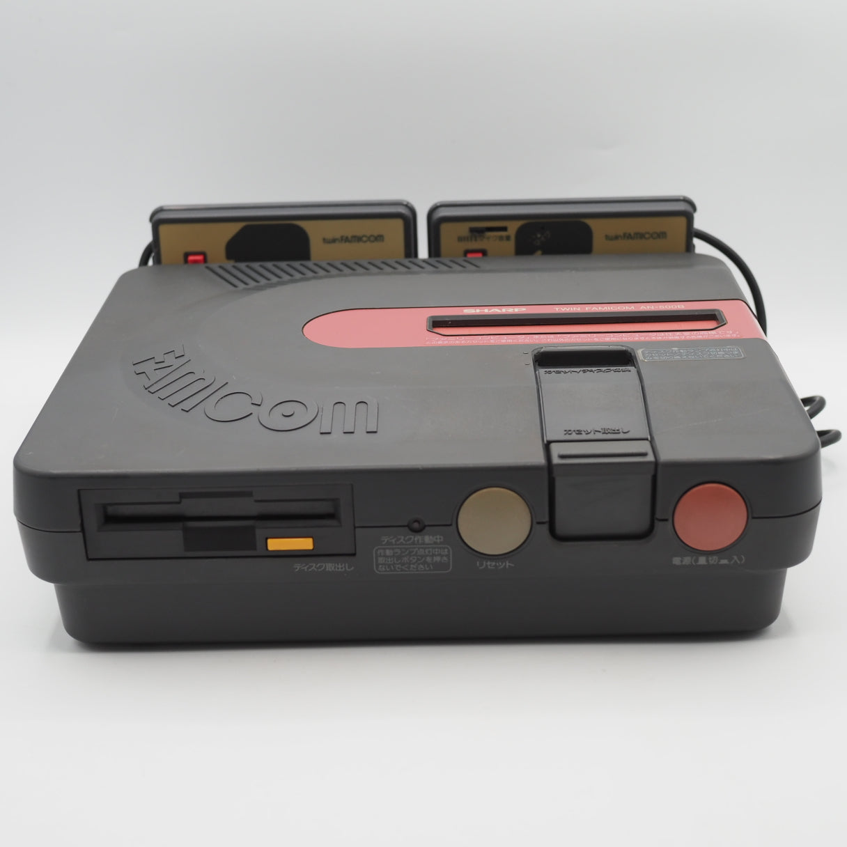 Used Twin Famicom Console system AN-500B [New Rubber Belt replaced] - Tested & Working