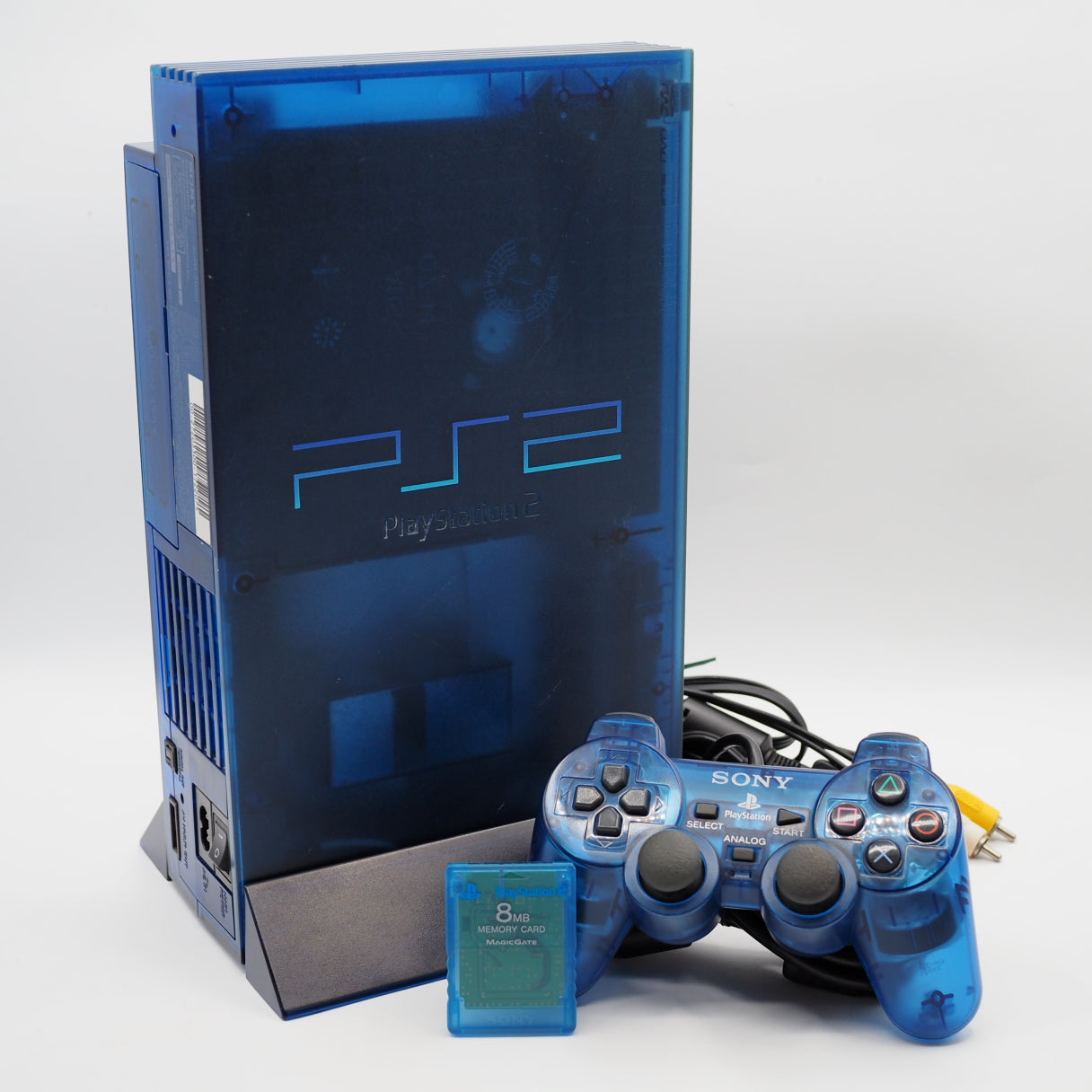PlayStation 2 Console system SCPH-37000 OCEAN BLUE [NTSC-J]