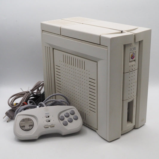 Used NEC PC-FX Console NTSC-J Tested Working w/ Controller, Power & AV Cables