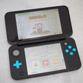 Used Nintendo new 2DS LL Handheld Black×Turquoise JAN-001 - Tested & Working