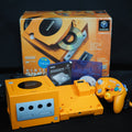 Nintendo GameCube Console System Orange DOL-001 + Game Boy Player Enjoy Plus Pack [NTSC-J, NTSC-U/S]