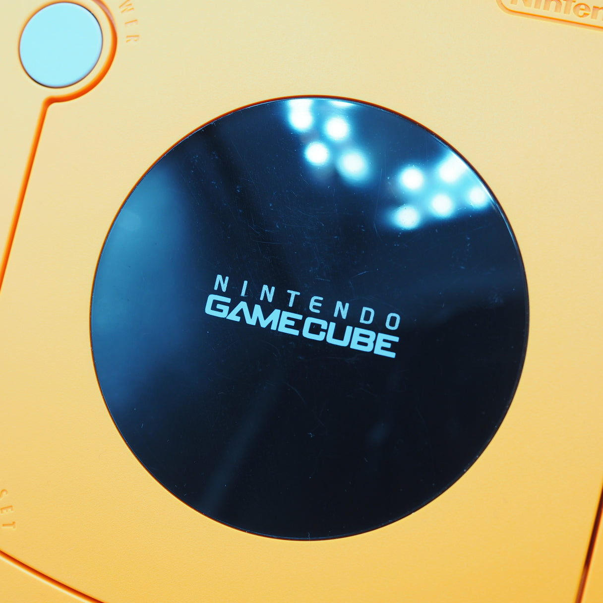 Nintendo GameCube Console System Orange DOL-001 + Game Boy Player Enjoy Plus Pack [NTSC-J, NTSC-U/S]