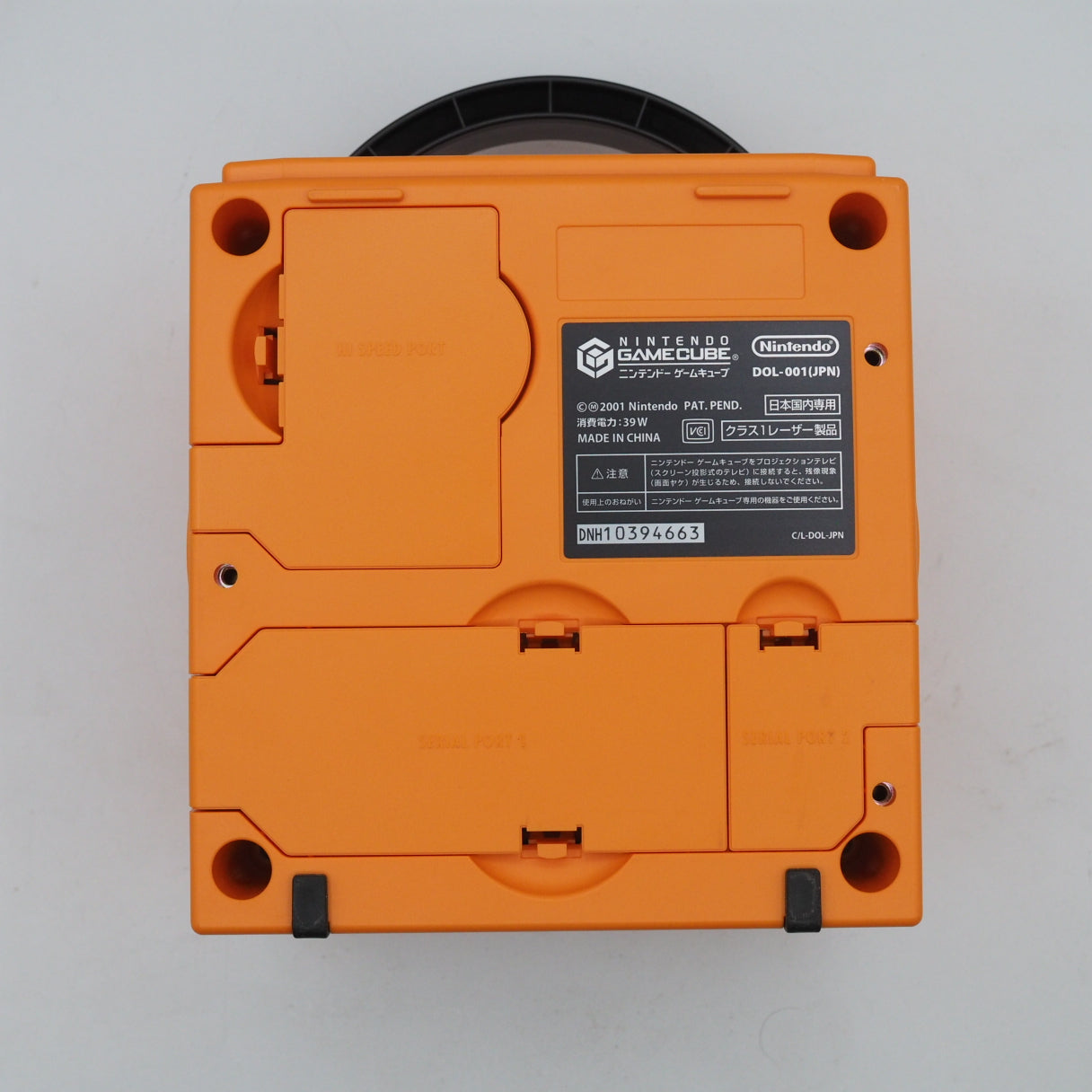 Nintendo GameCube Console System Orange DOL-001 + Game Boy Player Enjoy Plus Pack [NTSC-J, NTSC-U/S]