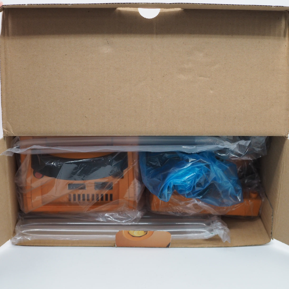 Nintendo GameCube Console System Orange DOL-001 + Game Boy Player Enjoy Plus Pack [NTSC-J, NTSC-U/S]