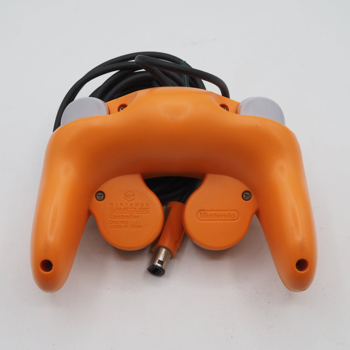 Used Nintendo GameCube Controller Orange DOL-003 Authentic - Tested & Working