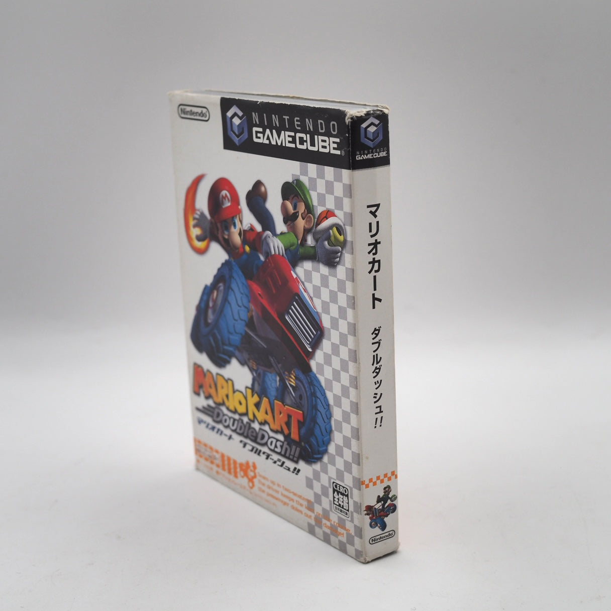 Used Nintendo GameCube Controller Orange DOL-003 Authentic + MARIO KART - Tested & Working