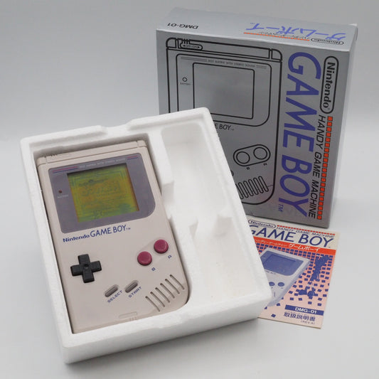 Used Nintendo GAME BOY Console DMG-01 Boxed Gray - Tested & Working