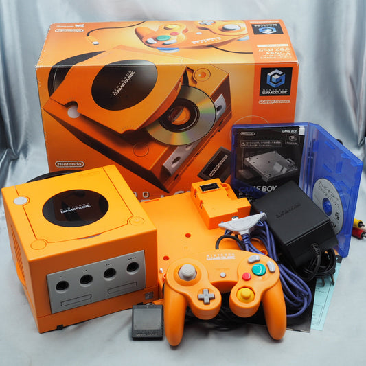 Used GameCube Orange (Enjoy Plus Pack) [Refurbished] Nintendo　[NTSC-J] [NTSC-U/C] - Tested & Working