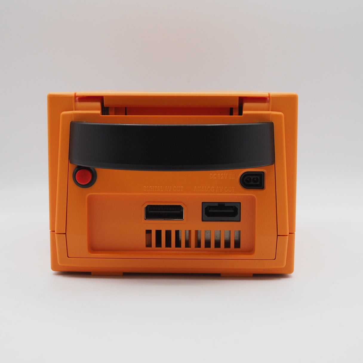 Nintendo GameCube Console System Orange + Game Boy Player W/ 4 Games NTSC-J NTSC-U/C