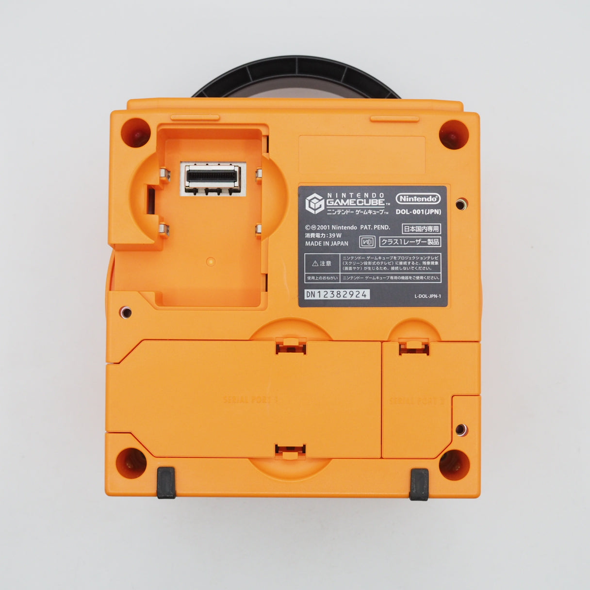 Nintendo GameCube Console System Orange + Game Boy Player W/ 4 Games NTSC-J NTSC-U/C