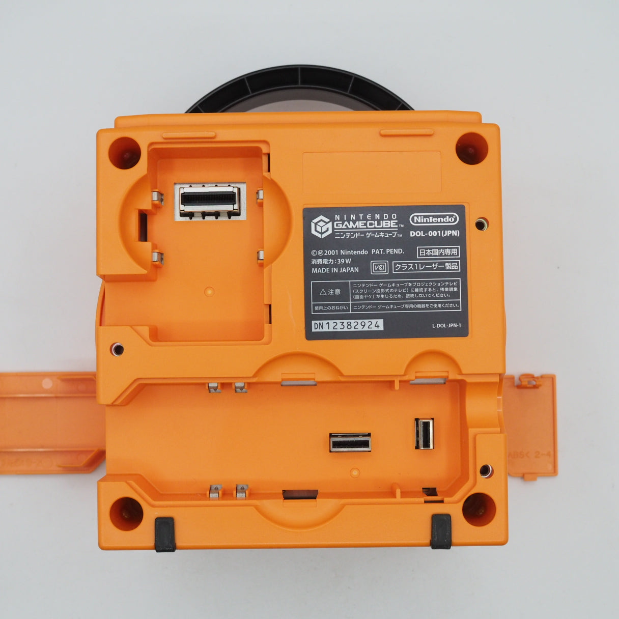 Nintendo GameCube Console System Orange + Game Boy Player W/ 4 Games NTSC-J NTSC-U/C