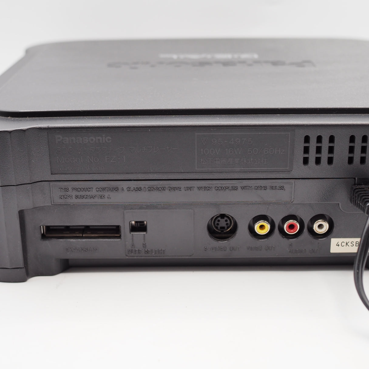 Used 3DO REAL FZ-1 Console system + 5 Games Bundle Tested & Working