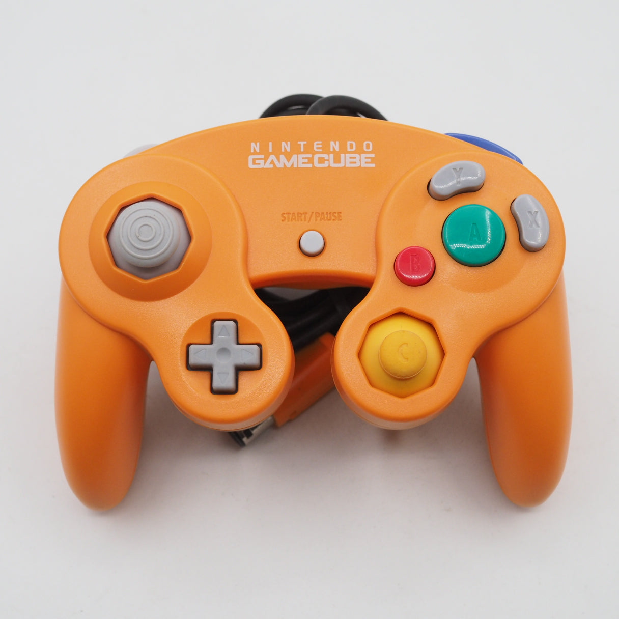 Nintendo GameCube Console System Orange + Game Boy Player W/ 4 Games NTSC-J NTSC-U/C