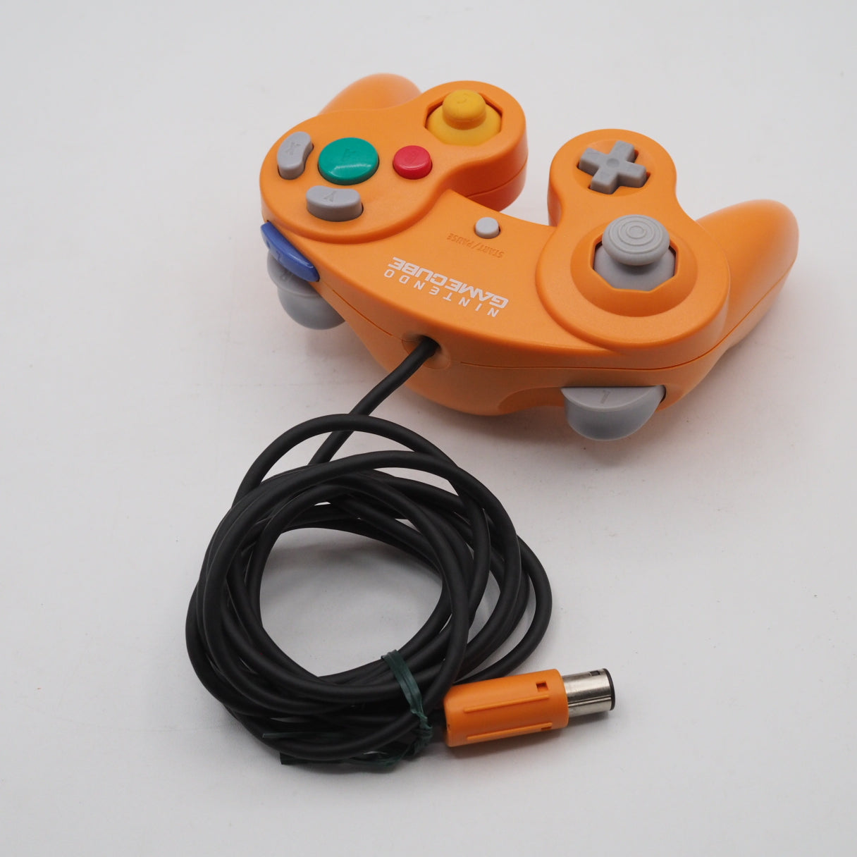 Nintendo GameCube Console System Orange + Game Boy Player W/ 4 Games NTSC-J NTSC-U/C