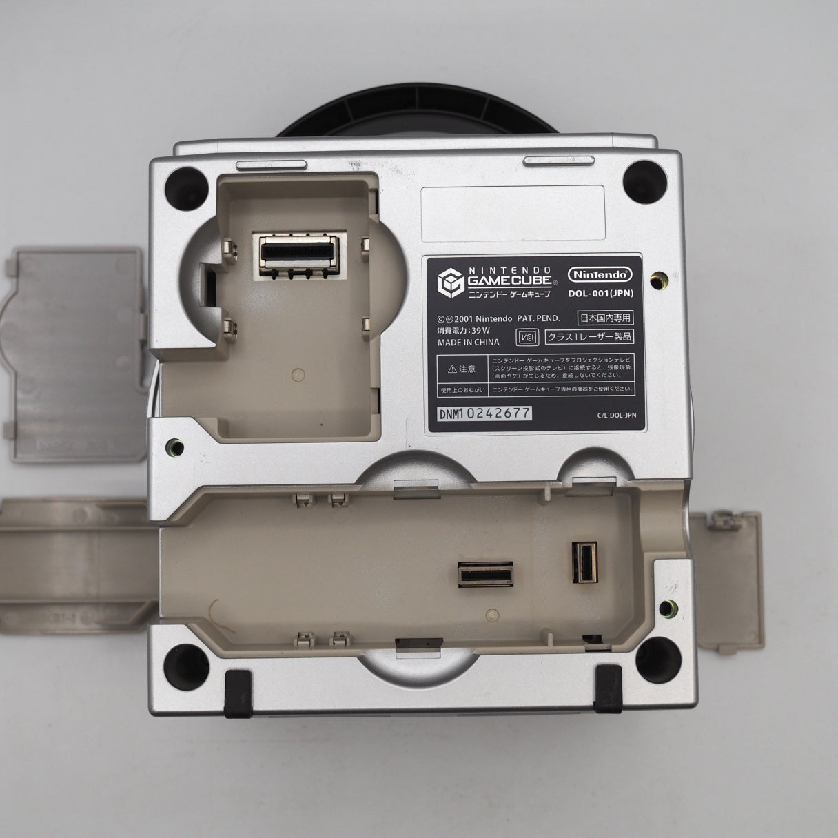 Used Nintendo GameCube Console System Silver + Game Boy Player Enjoy Plus Pack Boxed W/ Mario Golf - Tested & Working