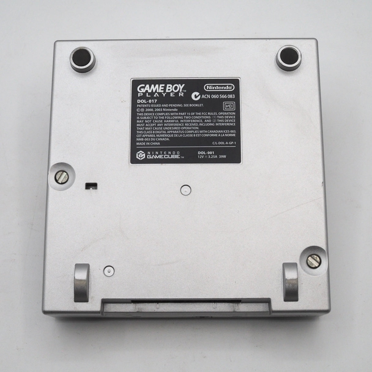 Used Nintendo GameCube Console System Silver + Game Boy Player Enjoy Plus Pack Boxed W/ Mario Golf - Tested & Working