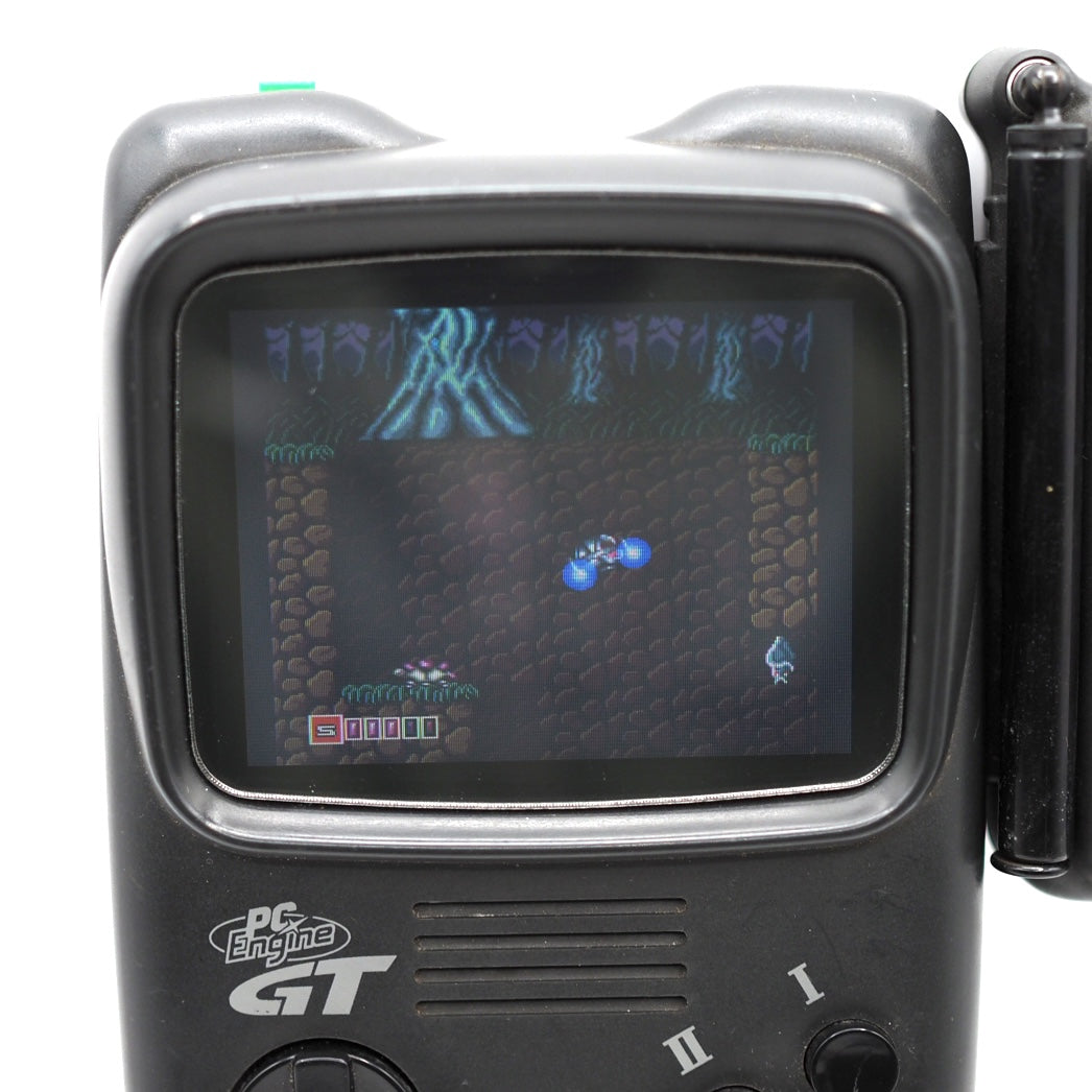 NEC PC Engine GT + TV tuner SET PI-TG6 IPS LCD Wide Screen Used Tested Working