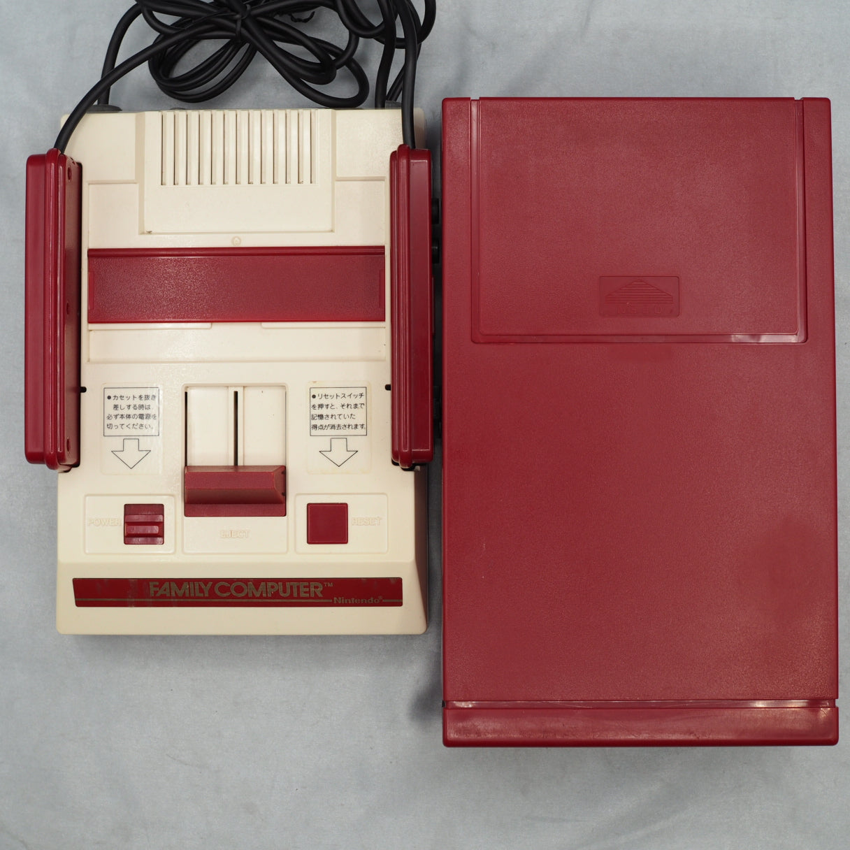 Used Nintendo AV Famicom & Disk System Console system SET Boxed [New Rubber Belt Replaced] - Tested & Working