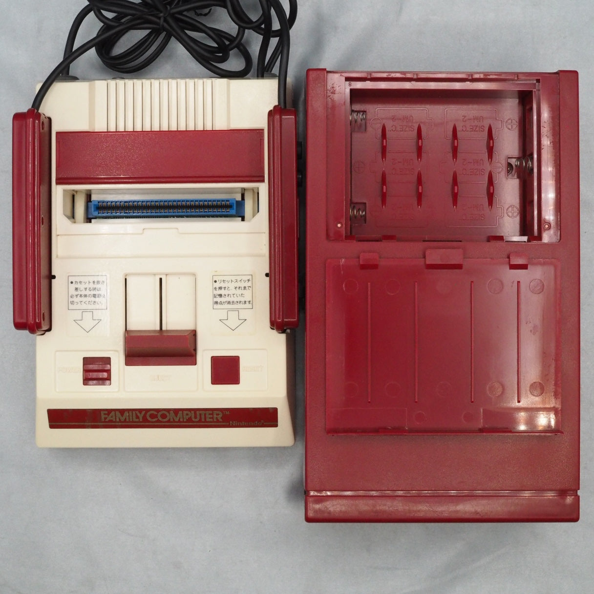 Used Nintendo AV Famicom & Disk System Console system SET Boxed [New Rubber Belt Replaced] - Tested & Working