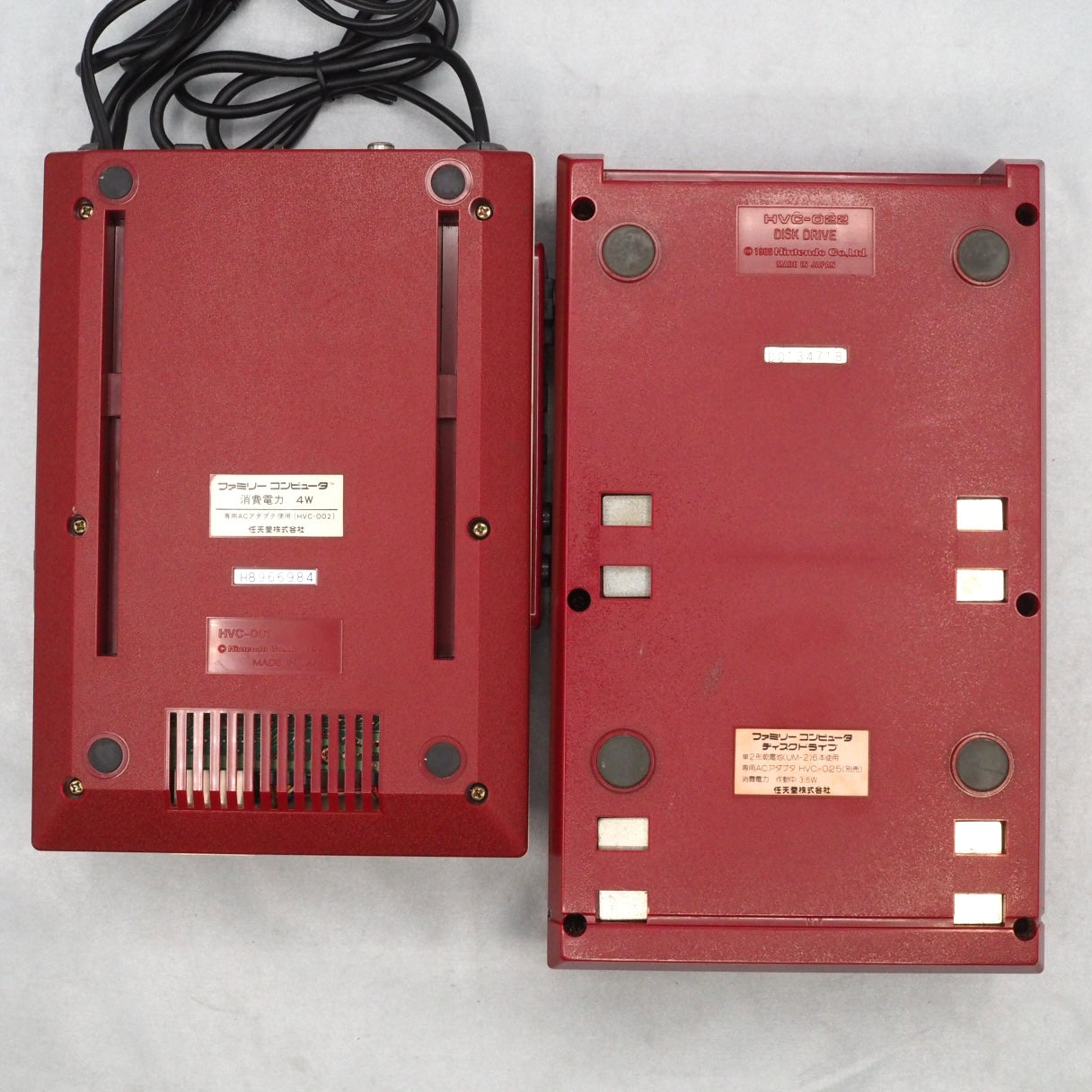 Used Nintendo AV Famicom & Disk System Console system SET Boxed [New Rubber Belt Replaced] - Tested & Working