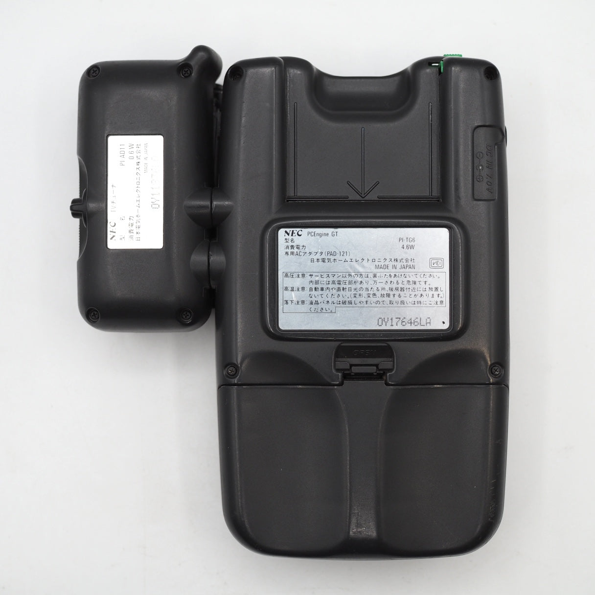 NEC PC Engine GT + TV tuner SET PI-TG6 IPS LCD Wide Screen Used Tested Working