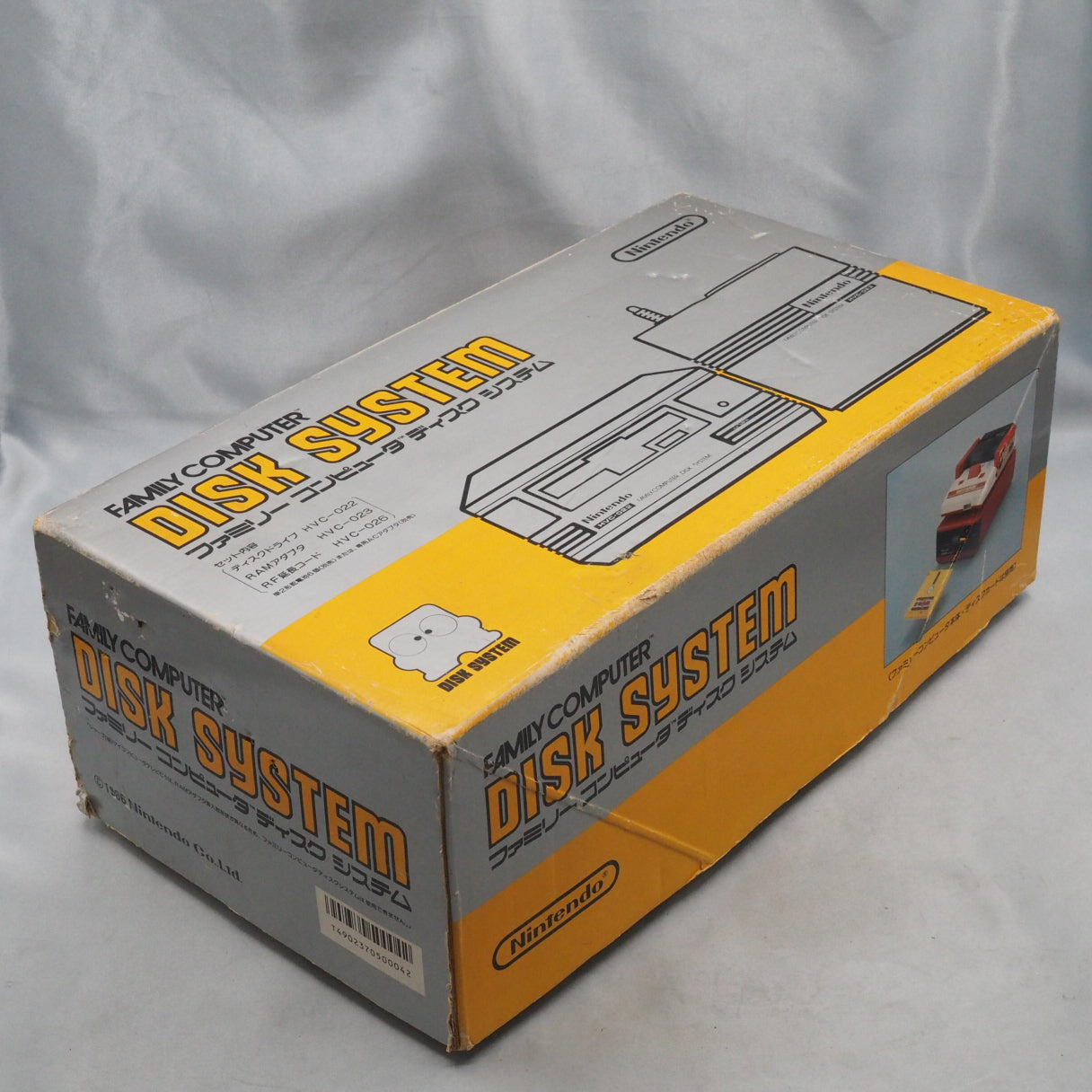 Used Nintendo AV Famicom & Disk System Console system SET Boxed [New Rubber Belt Replaced] - Tested & Working