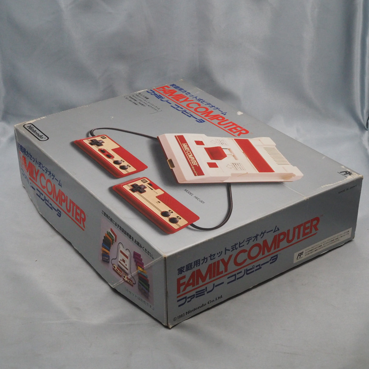 Used Nintendo AV Famicom & Disk System Console system SET Boxed [New Rubber Belt Replaced] - Tested & Working